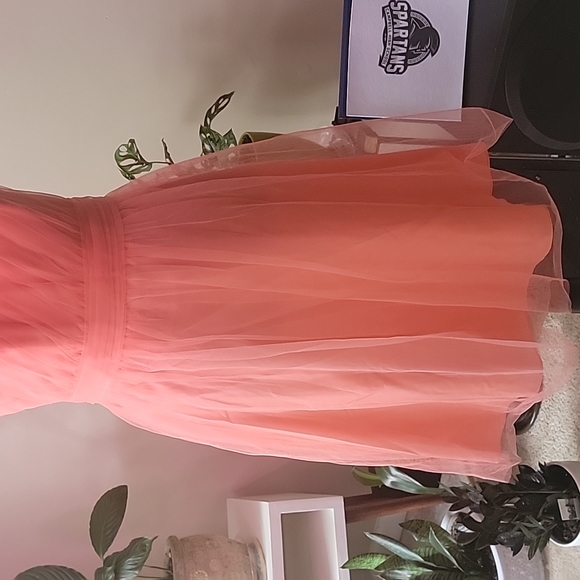 David's Bridal CoralReef Dress - Picture 4 of 10